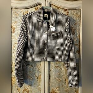 NWT DL1961 CROPPED BLAZER